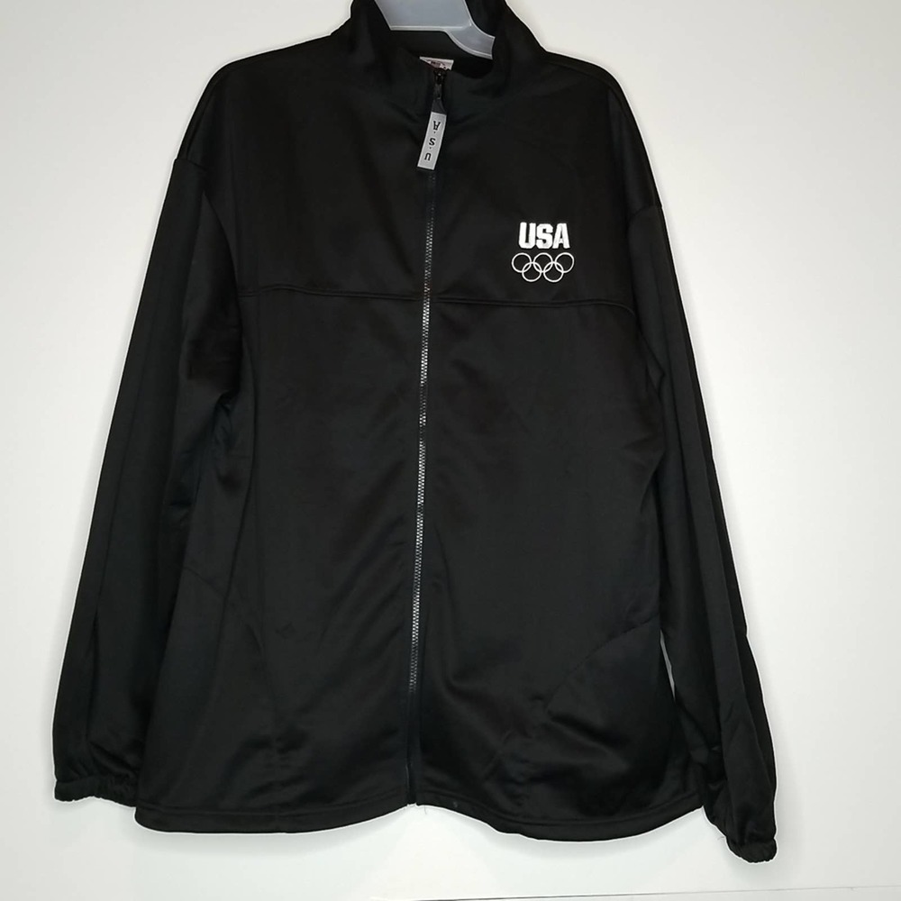 Olympic Committee U.S. Beijing Winter Olympics 2022 Sweatshirt Jacket Size XXL